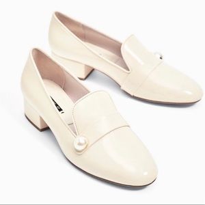 Zara Beige Loafers